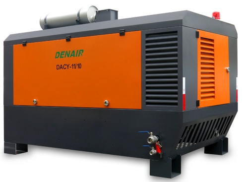 Дизельный компрессор Denair DACY-14/12 (на полозьях)